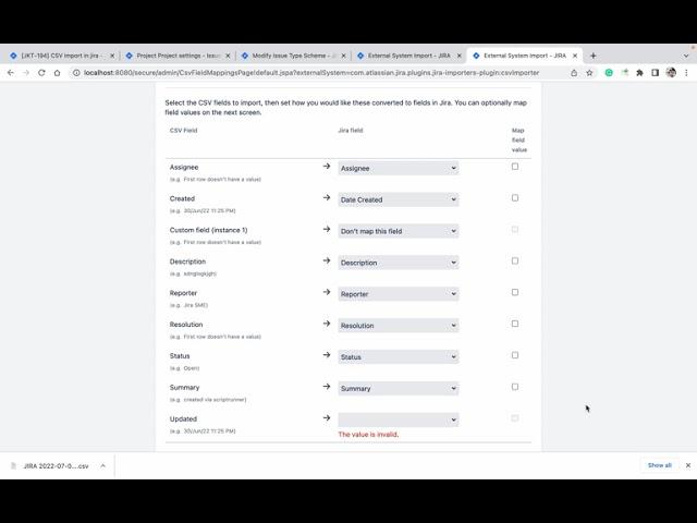 CSV import in Jira | Avoid mistakes while doing csv import. #jiratutorial #jira