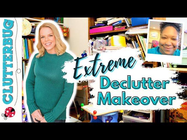 EXTREME Declutter Makeover - Check out this Before & After!