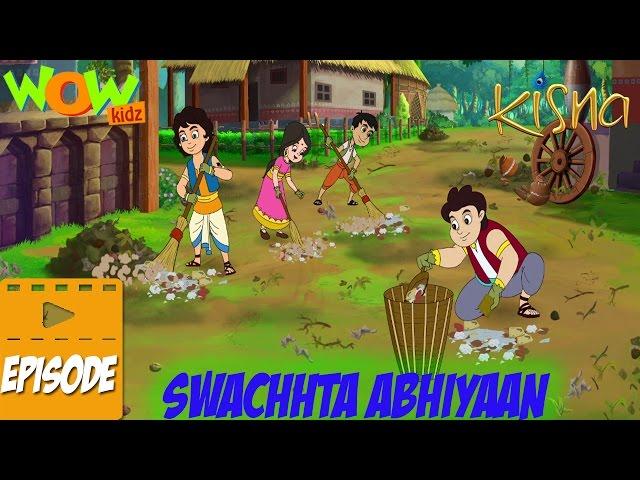 Swachhta Abhiyaan - Kisna - Kids animation cartoon - As seen on Discovery Kids