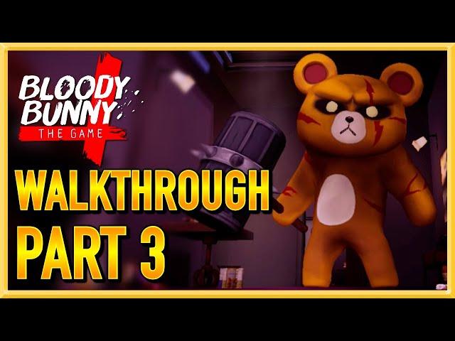 Bloody Bunny: The Game - WALKTHROUGH - PLAYTHROUGH - LET'S PLAY - GAMEPLAY - Part 3