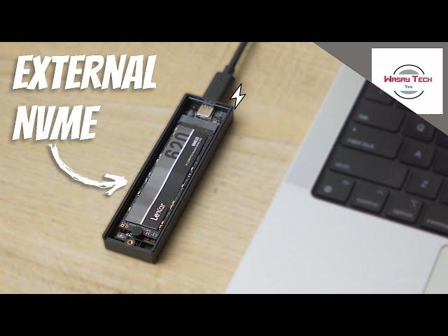 How to use NVME SSD as External SSD | m2 NVME external SSD | Speed Test 