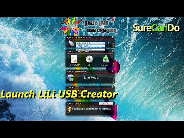 Making a USB Live Bootable using LiLi USB Creator & Ubuntu 18