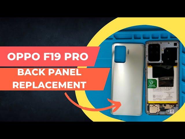 Oppo f19 pro back panel replacement | how to change f19 pro back glass #oppo #repair @HelloPhones