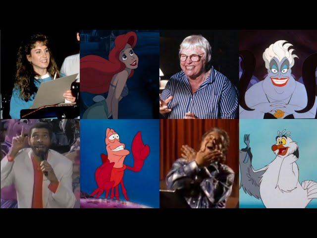 The Little Mermaid | Voice Actors | Live vs Animation | Side By Side Comparison