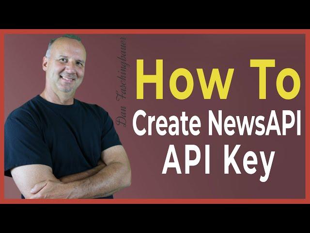 Create NewsAPI API Key - News API Python - Google News API - Tappit