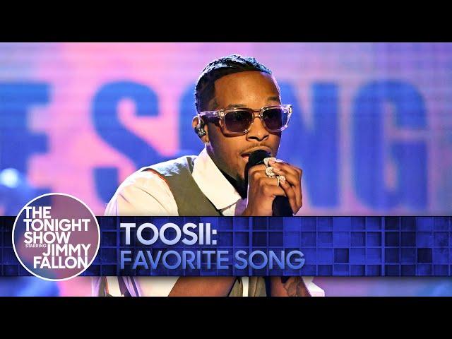 Toosii: Favorite Song | The Tonight Show Starring Jimmy Fallon