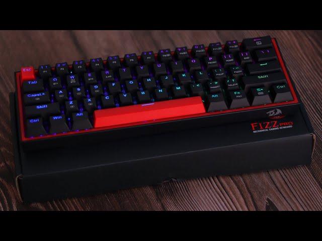 Redragon Fizz Pro (K616) Unboxing |ASMR| Red Switches, Fortnite Gameplay