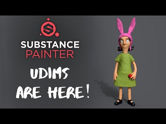 FINALLY! Substance Painter has UDIMS: How to