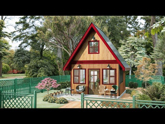 4 x 4 M | Small House Design Living Off Grid