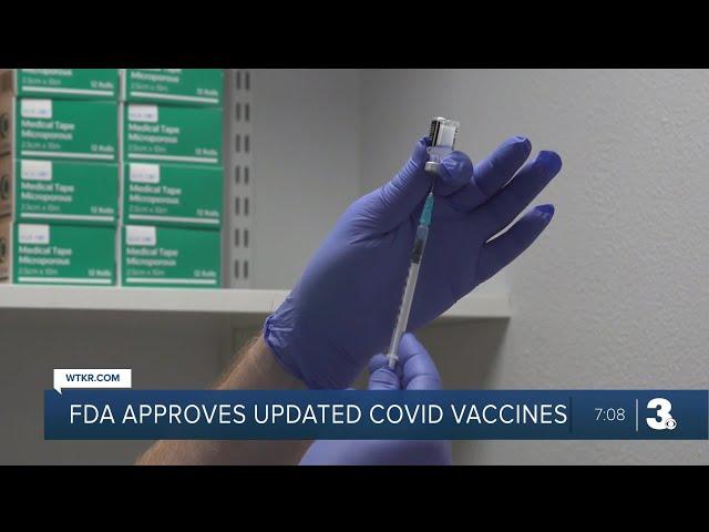 FDA approves new updated COVID vaccines from Pfizer, Moderna