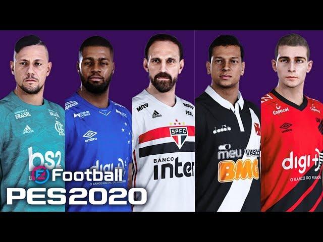 PES 2020 - FACES REAIS DO BRASILEIRÃO