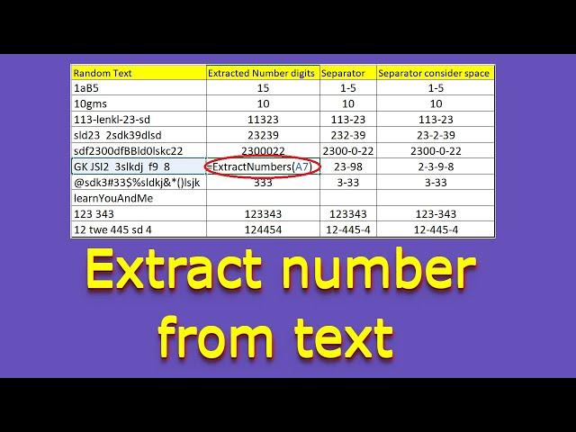 Extract numbers from a string automatically  #shorts