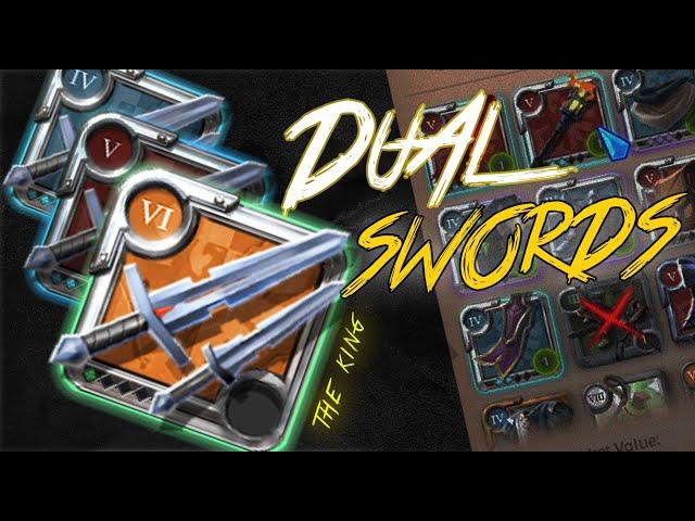 Dual Swords |  PVP | SOLO MISTS -  ALBION ONLINE