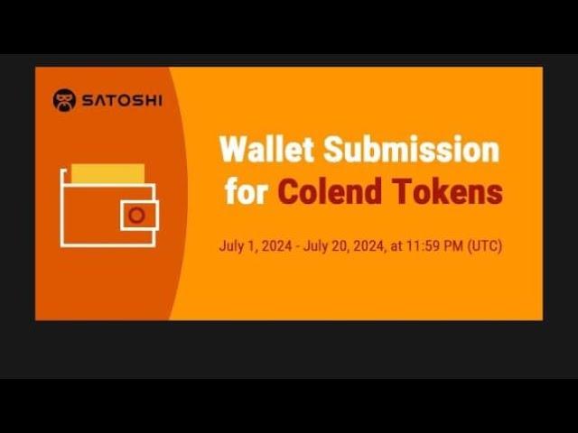 How to withdraw your Colend on #satoshi app // #core #oex