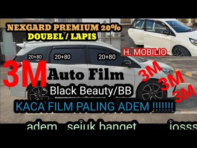 KACA FILM 3M BB / BLACK BEAUTY ASLI ORIGINAL DI MOBIL MOBILIO /BRV DEPAN 40% SKKB 80%+  NEXGARD P.