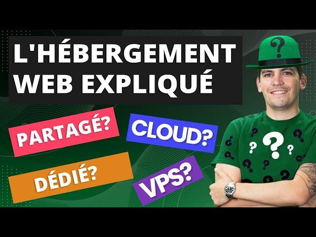 L'hébergement Web expliqué : Cloud, Partagé, VPS, et Dédié. Quelle est la différence ?