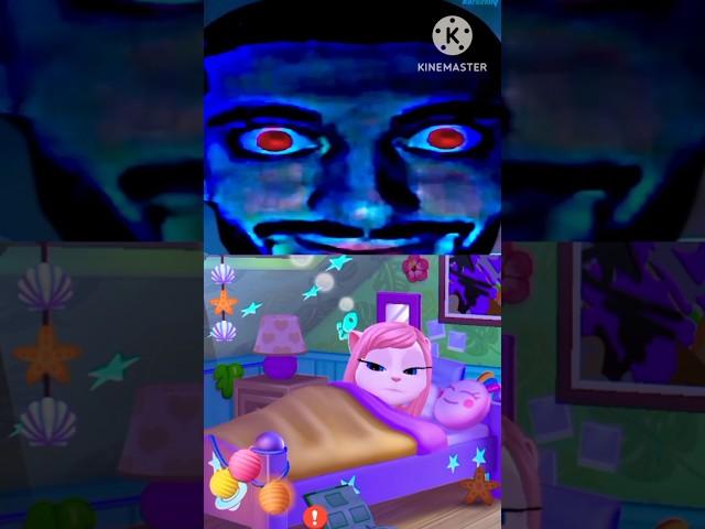 WAKE UP Vs My Talking Angela 2 #funny #shortsvideo #comedy #cute #mytalkingangela2