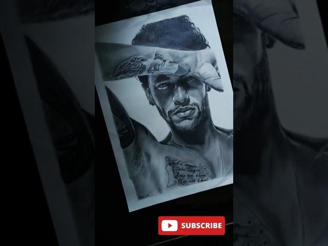 NEYMAR jr. Hero of Brazil || Haris K art #shorts #neymar