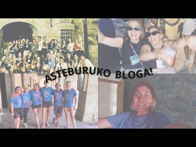 "Asteburuko" bloga | Udalekutako bazkaixa, Antzuolako jaixak... | Andrea Gonzalez