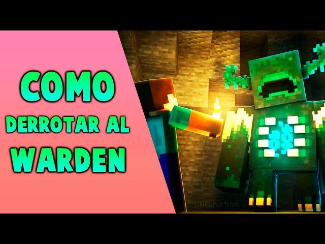 Derrotar al Warden FÁCIL en Minecraft  1.19 #shorts