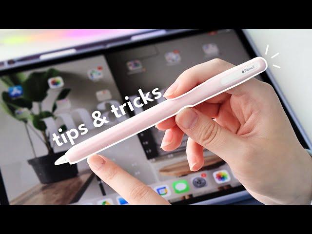 13 *super useful* iPad & Apple Pencil tips and tricks!