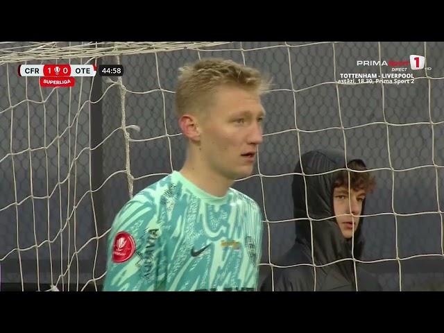 REZUMAT. CFR Cluj - Oţelul Galați 3-2. Sărbători liniştite în Gruia