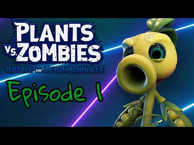 Plants vs zombies battle for neighbor Ville episode 1