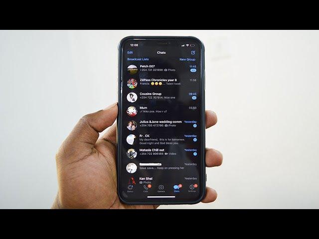 How To Enable Whatsapp Dark Mode | Android/iOS