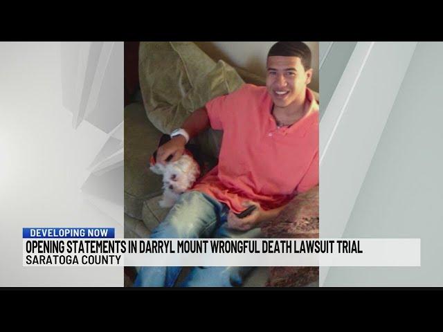 Opening statements in Darryl Mount wrongful death lawsuit trial