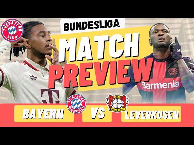 Bayern Munich Vs Bayer Leverkusen Preview - Bundesliga - Preview + Line up!