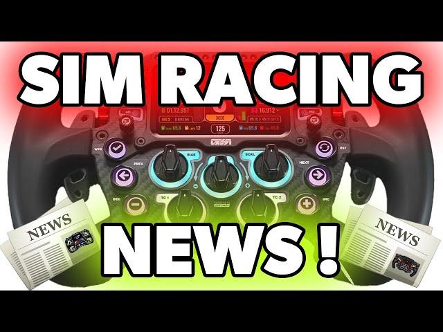 SIM RACING NEWS!! - GSI & SimLabs are both releasing a new steering wheel!! 