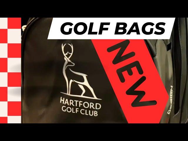 New Hartford Golf lightweight weather proof trolley bags in store now!