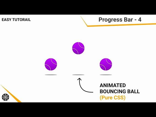 ANIMATED BOUNCING BALL |PURE CSS | CSS ANIMATION | HTML