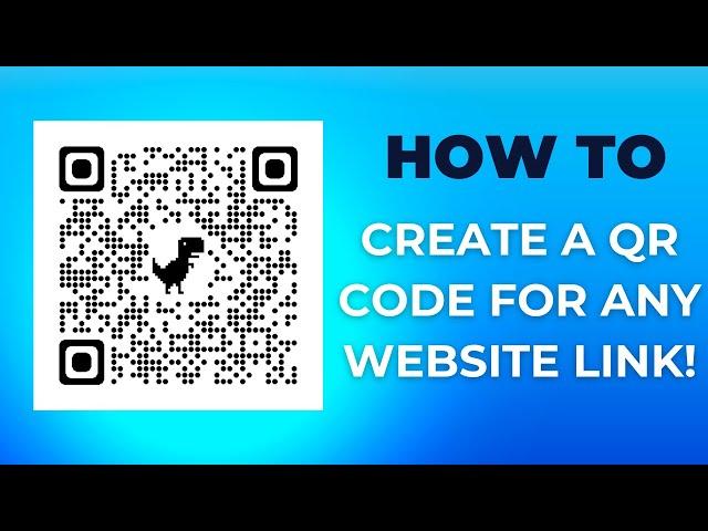 How to create a QR code for ANY website link (Quick and Easy 2024)