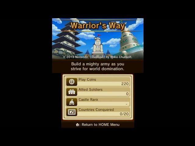 StreetPass Mii Plaza - Warrior's Way / StreetPass Battle - Conquer The World (Part 1)