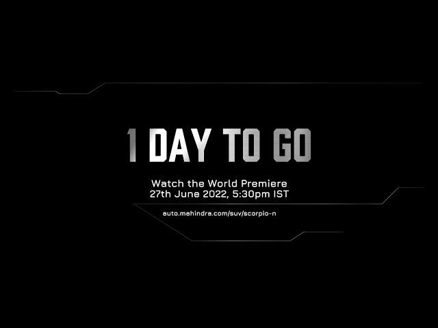 World Premiere of the #BigDaddyOfSUVs: 1 Day to go