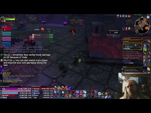 Mythic+ Pugging Keys - Blood Death Knight POV