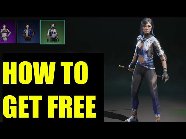 How to get COBALT RONIN SKIN FREE (rogue company)