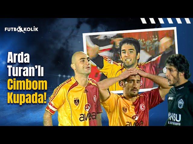 Galatasaray-Kayseri Erciyesspor 2006-07 Kupa Çeyrek Final Eşleşmesi. Arda Turan'lı Cimbom Kupada!