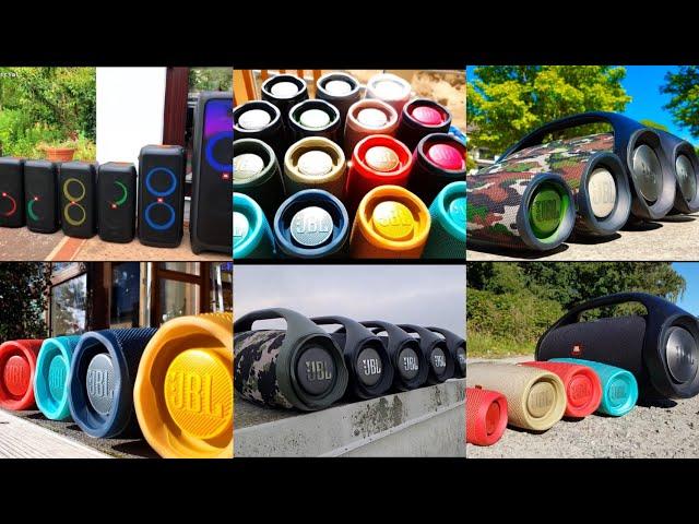 LOTS of JBL speakers BASS test COMPILATION !!! 