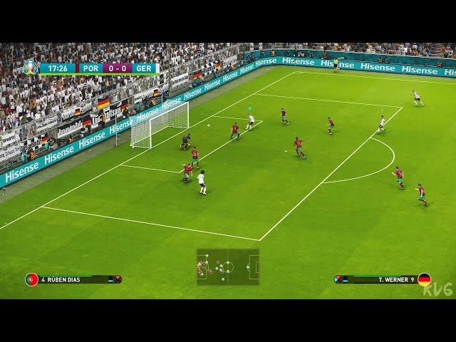 eFootball PES 2021 - Portugal vs Germany - UEFA EURO 2020 Gameplay (PS5 UHD) [4K60FPS]