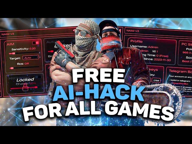  Free undetected cheat for CS2 / NAIM neuronet for ALL games / How to download hacks and AIMbot?