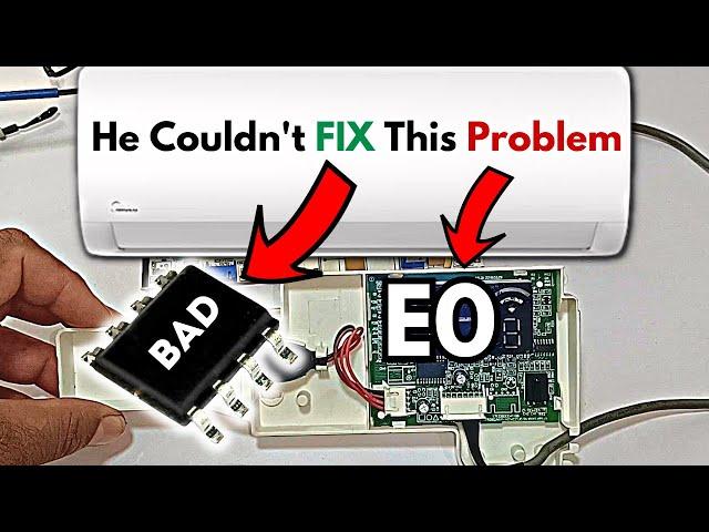 The Other Tech is Unaware how to Fix E0 Error In AC Motherboard