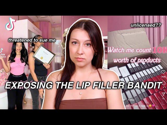 EXPOSING The Alleged Unlicensed Lip Injector *threatens to sue me?*