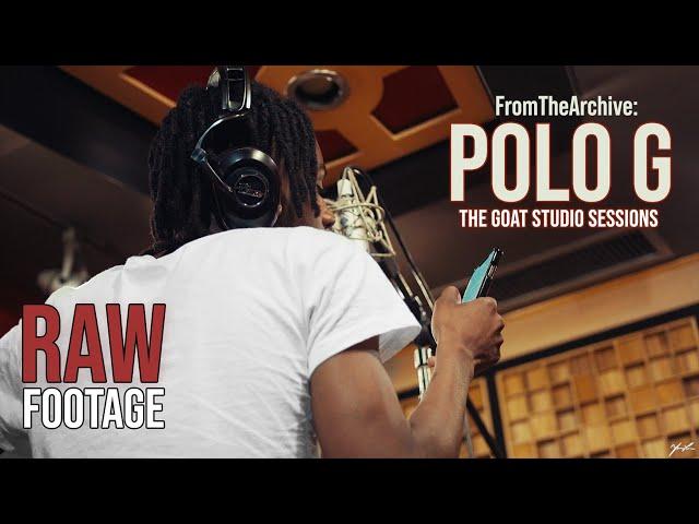 POLO G IN THE STUDIO RECORDING THE GOAT | FromTheArchive - by Yha Leon