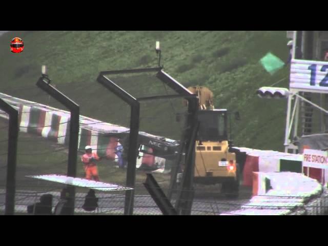 Suzuka 2014 Marussia crash