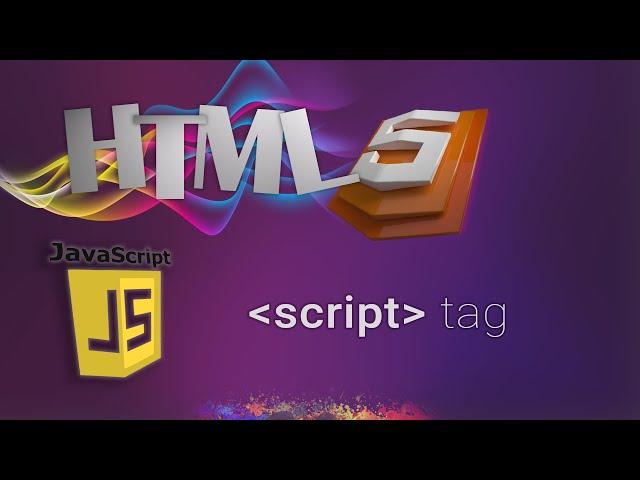 HTML for beginners 67: script tag