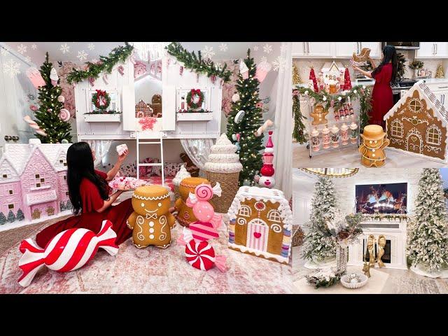 *EXTREME* Christmas Decorate With Me | Christmas Home Decorating Ideas