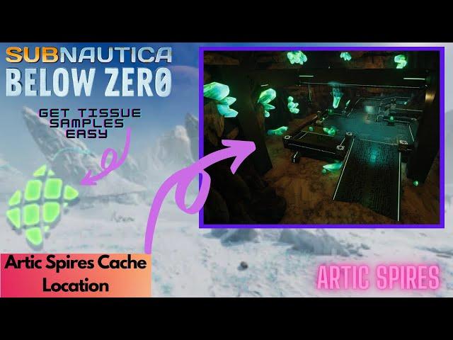 Artic Spires Cache Location | Subnautica Below Zero