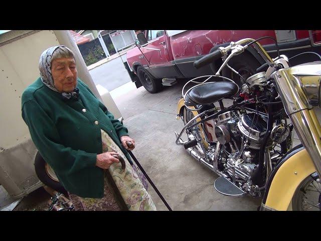 #116 mom talking 1959 74 panhead very hard starting kickstart tune up 38 mikuni harley tatro machine